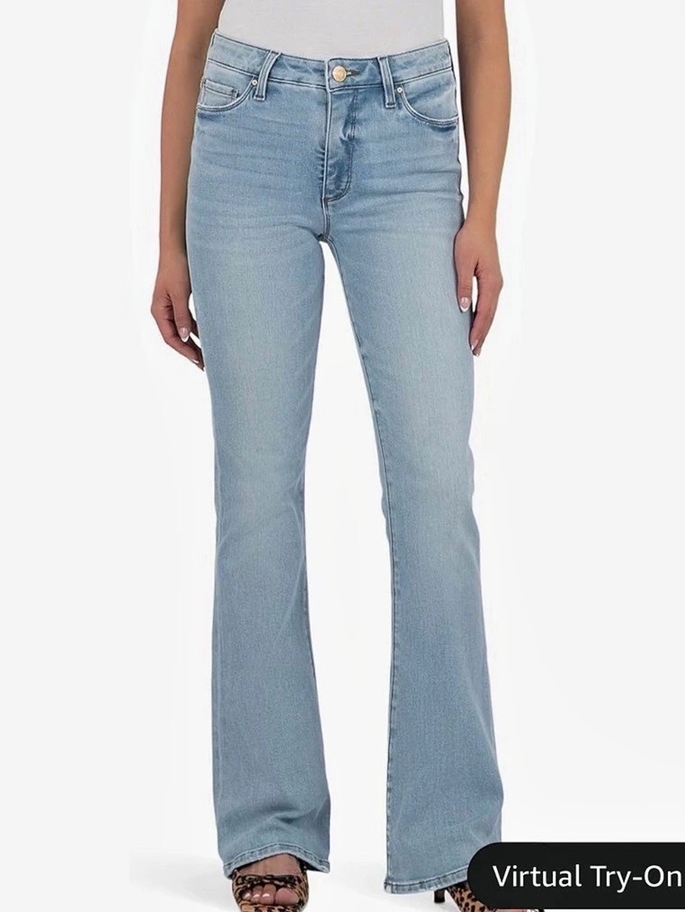 KUT from the Kloth Ana High-Rise Fab Ab Flare